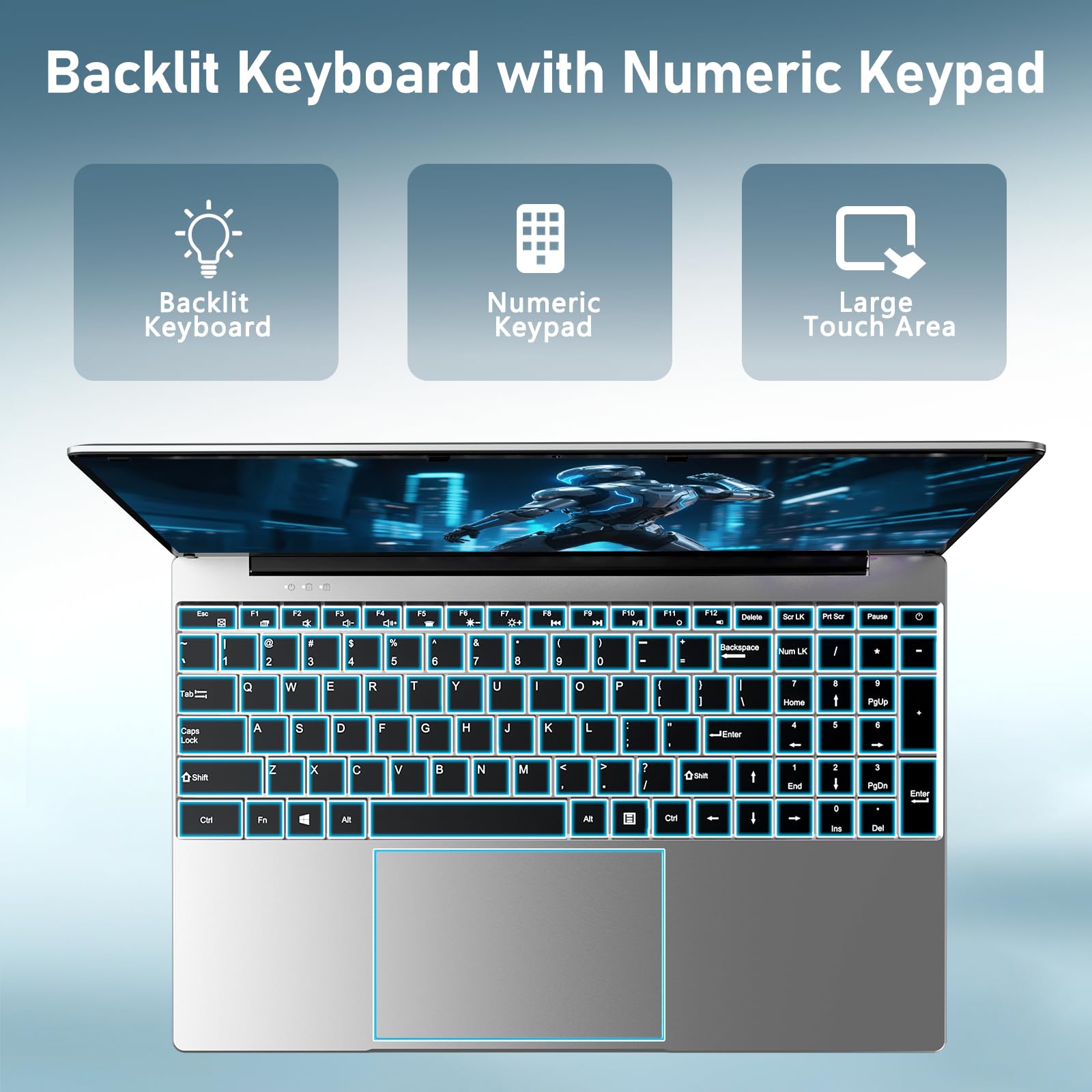 Amazon.com: NIAKUN Laptop Computer, Gaming Laptops 2026, 15.6 Inch
